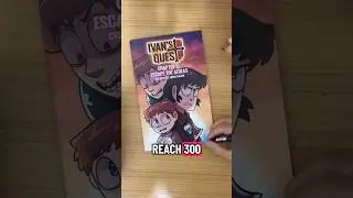 300 book sales in less than 1 year! 😳 #indiecomics #comicbooks #manga