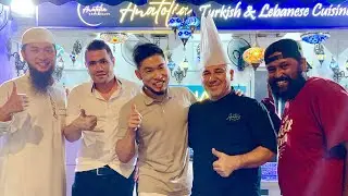 Delicious Authentic Turkish and Lebanese food at Anatolia Turkish and Lebanese Restaurant Singapore!