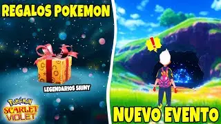 🚨 NEW EVENT and LEGENDARY SHINY POKEMON GIFTS in POKEMON SCARLET and PURPLE