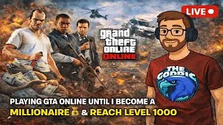 🔴 LIVE - GTA ONLINE GRINDING Until i become level 1000  Millionaire #gta5 #gtaonline