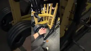 Pushing Limits:4 & 5 Plates on ISO Leg Press! #gym #doyouevenliftbro #roman #JobStories #CrazyWorkL