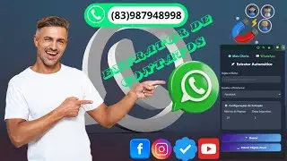 Extrator de contatos Facebook Instagram YouTube twitter 