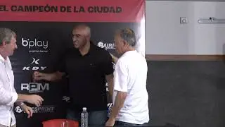 V&iacute;ctor Godano asumi&oacute; como nuevo presidente de Col&oacute;n y present&oacute; a Iv&aacute;n Delfino como entrenador