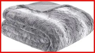 Great product -  Madison Park Zuri Soft Plush Luxury Oversized Faux Fur Throw Animal Stripes Design