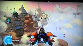 Skylanders SuperChargers: All Elemental Trap Ammo on a Sky Vehicle