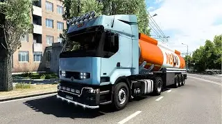 ⭕️EURO TRACK SIMULATOR 2: RENAULT PREMIUM / РЕЙС ПЕНЗА - МАГНИТАГОРСК ТЕСТ КАРТЫ
