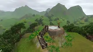 The Sims 3 World Adventures - Shang Simla, China - Crane Master Martial Arts Park (Unlisted Lot)