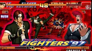 KOF 97 Kyo Kusanagi vs Iori Yagami | Legendary Rivalry Match