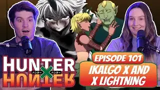 KILLUA FIGHTING FOR HIS LIFE! | Hunter x Hunter Married Reaction | Ep 101 &ldquo;Ikalgo x And x Lightning