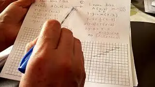 punto pendiente a ecuacion general