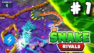 Snake Rivals: Gameplay Walkthrough #1 (Android, iOS) &ndash; Classic and Battle Royale modes