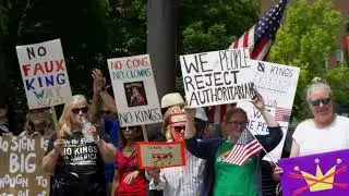 14 June 2025  No Kings Rally Palatine, Illinois