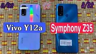 Vivo y12a and Symphony Z35 Speed Test, PUBG MOBILE GAME TEST,