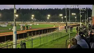 Speedway krasch Kumla Indianerna-V&auml;stervik Semifinal 2025 Heat 10