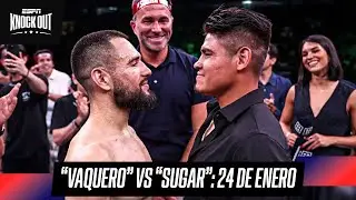El &ldquo;Vaquero&rdquo; Navarrete vs. &ldquo;Sugar&rdquo; N&uacute;&ntilde;ez: 24 de enero de 2026 en Phoenix