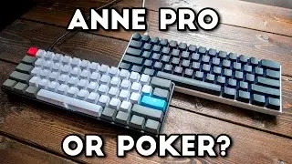 Poker vs. Anne Pro ~ 60% KEYBOARD BATTLE!