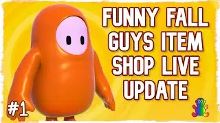 Funny Fall Guys Item Shop LIVE UPDATE! [AUGUSUT 12th, 2020] (Fall Guys Battle Royale)