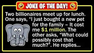 🤣 BEST JOKE OF THE DAY! - Two billionaire friends meet up for a long overdue... | Funny Dad Jokes