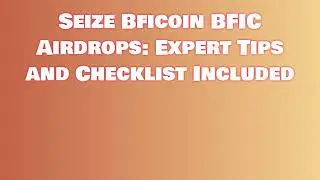 Claim Free Airdrop Bficoin BFIC ~ $29 USDT on Trustwallet