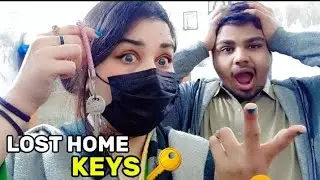 LOST HOME 🏡 KEYS 🔑  😢🤦‍♀️||GHARKIKEYSGHUMGAE||SUB HERAN HOGAE
