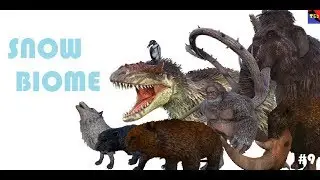 EXPLORING THE SNOW BIOME | Ark Survival Series | #9