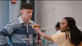 Cream cheese on a hotdog?! Is Janine ….? Abbott Elementary season 4 EP 22 season finale end scene