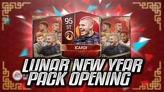 95 ICARDI -- LUNAR NEW YEAR PACK OPENING | Fifa 17 Mobile
