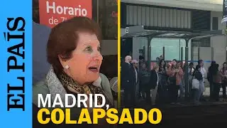 APAGÓN | Un día SIN LUZ en el CENTRO de MADRID: caos en el transporte y las tiendas | EL PAÍS