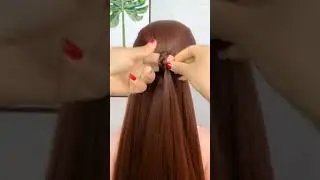 Super simple bow.#fyp #fypシ #girlhairstyle #hairstyle #summerhair #hairtutorial #hairbow #Shorts