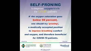 PRONING, a medically accepted position to improve oxygenation