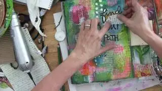 Follow Your Path - Art Journal Page