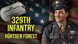 Рядовой первого класса Джеймс П. Нолт, армия США — стрелок, 329-я пехотная дивизия, пляж Омаха, Х...