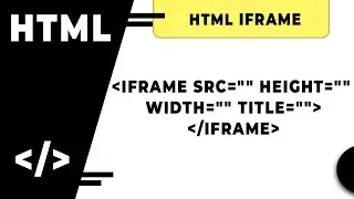 HTML- How To Display Other Document in Web Page Using Iframe | Iframe Tag in HTML By #BKTutorial