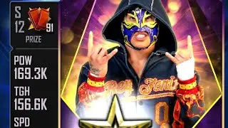 I finally Pro'd the Super Showdown Rey Fenix! PCC Demonito La Yesca #wwe #wwesupercard WWE Supercard