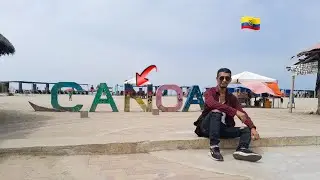 Mi primera vez visitando al canoa 🇪🇨 🌞🌊🛶⛵️⛱️🦈🎄🧑‍🎄🪼