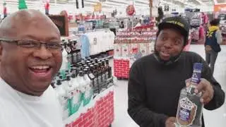 TripN in WALMART December 17, 2017.....talkn about LIQUOR