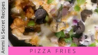 Chicken Loaded Fries | Pizza Fries Recipe by Ammi Ki Secret Recipes | Cheese Fries