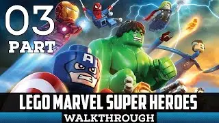 Lego Marvel Super Heroes Gameplay Walkthrough Part 3 - Oscorp