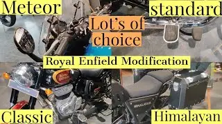 Royal Enfield Bike's Modification Accessories For Classic, Himalayan, Meteor, Standard, Interceptor