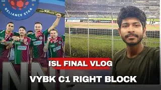 Salt Lake stadium vlog Gate 3 C1 right Block।। VYBK।। ISL FINAL।। Mohunbagan।। C1 block