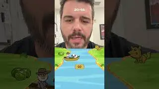 How to play sheep, fox, cabbage #youhavetotakeoneback #sheepfoxcabbage