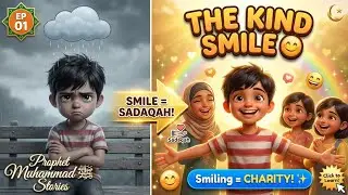 The Kind Smile 😊 | Smiling is Charity! | Prophet Muhammad ﷺ Stories EP01 | Islamic Kids