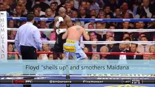 Floyd Mayweather Jr. vs Marcos Maidana - Round 4 - Film Study