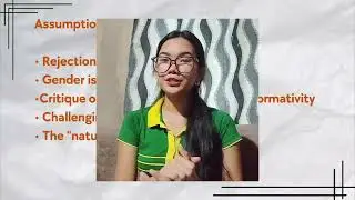 Gender Studies, Feminism, and Queer Theory| Group 7| BSED - ENGLISH 3A| EL 117           (Part 3)