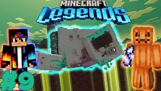 Победили первого босса грибоеда в Minecraft Legends 9 серия