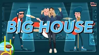 🏠 Big House 🏠 | Dance-A-Long with Lyrics | Kids Worship Music | Praise Song |