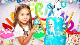 Настя, Артем и Мия Коллекция видео про ДеньРожденья
