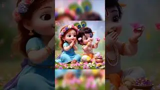 baby cartoon krishna radha rani #live #song #bollywood #bollywoodcoversong #radhakrishna #bajan