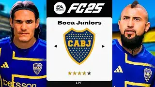 FC 25 Boca Juniors Modo Carrera - Pel&iacute;cula Completa