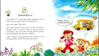 For Beginners| One Story A Day| Book 3 - 16 School Bus-2